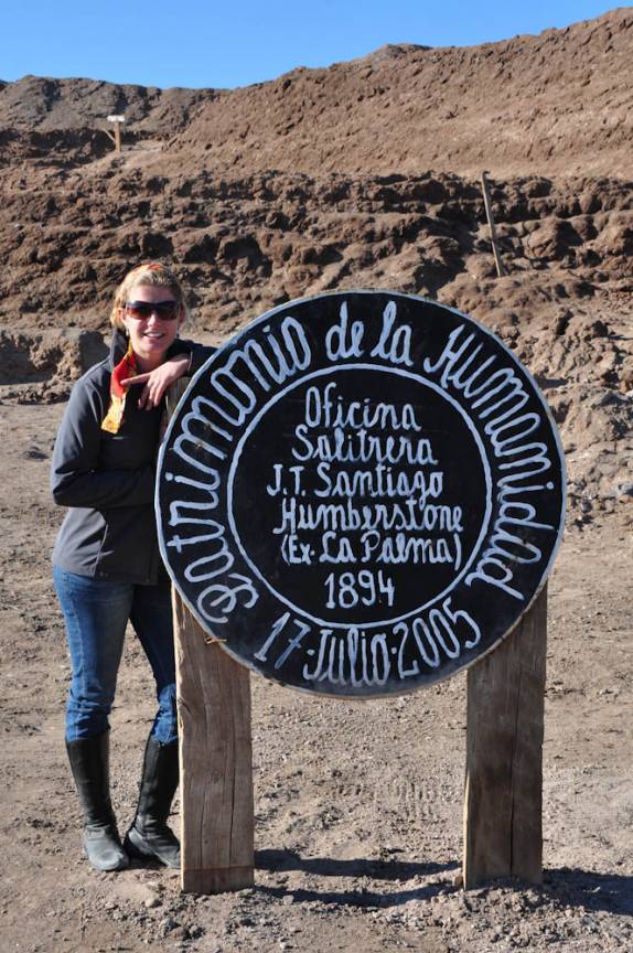 Visitando a cidade fantasma de Humberstone, próximo à Iquique - Chile